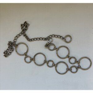 Metal Hoop Chain Belt